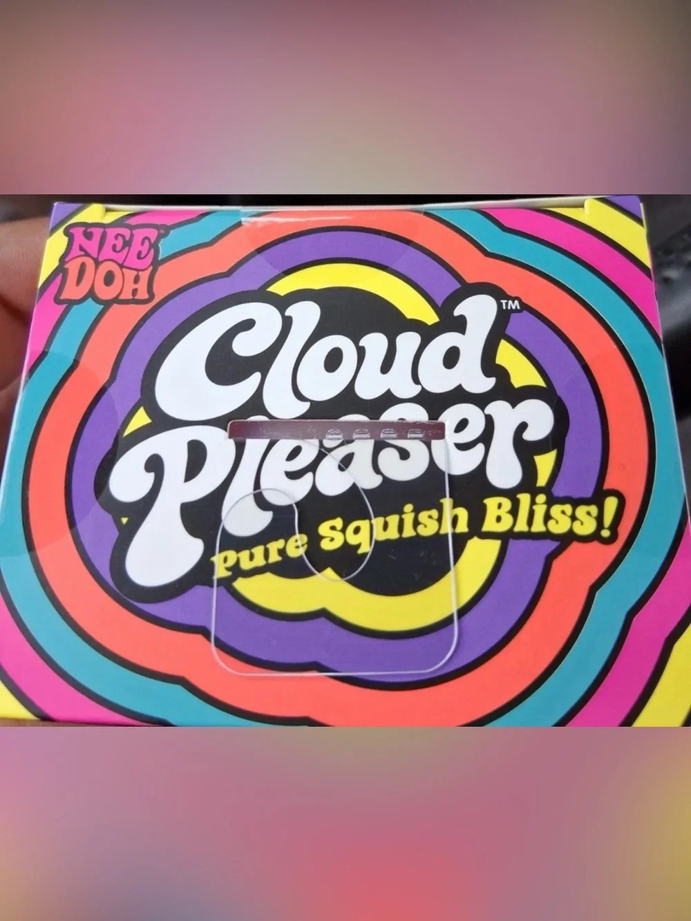 NEEDOH Cloud Pleaser Pure Squeezable Pink Squishy